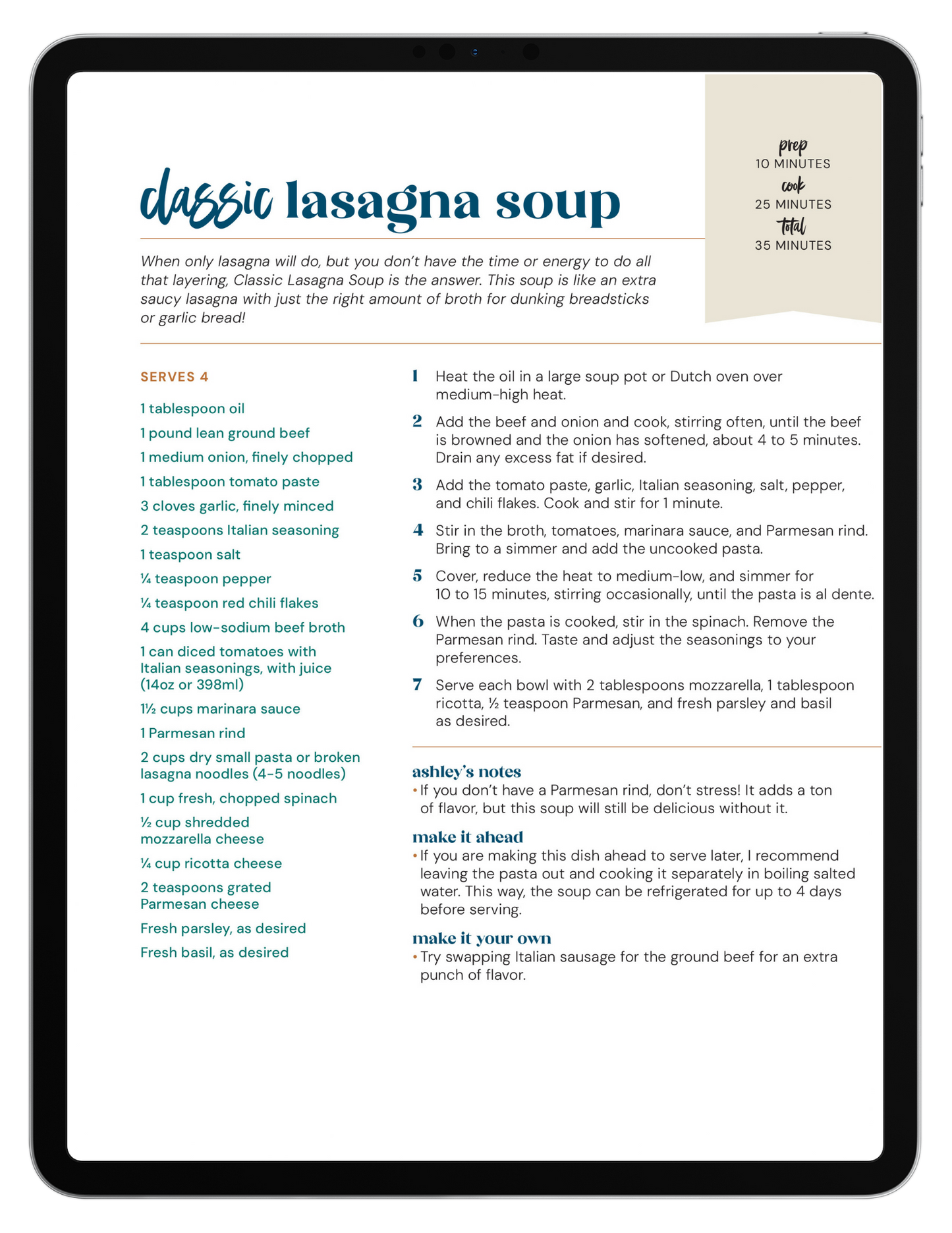EBOOK: The Recipe Rebel Cookbook